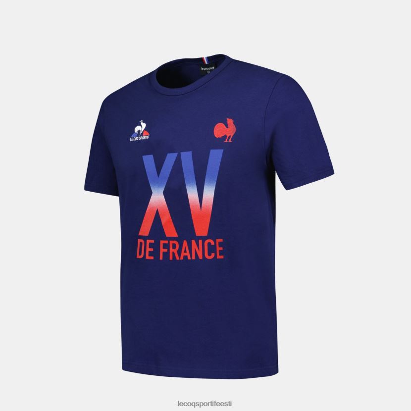 ee Le Coq Sportif Riietus lapsed t-särk - xv de france sinine sinine TT862D389