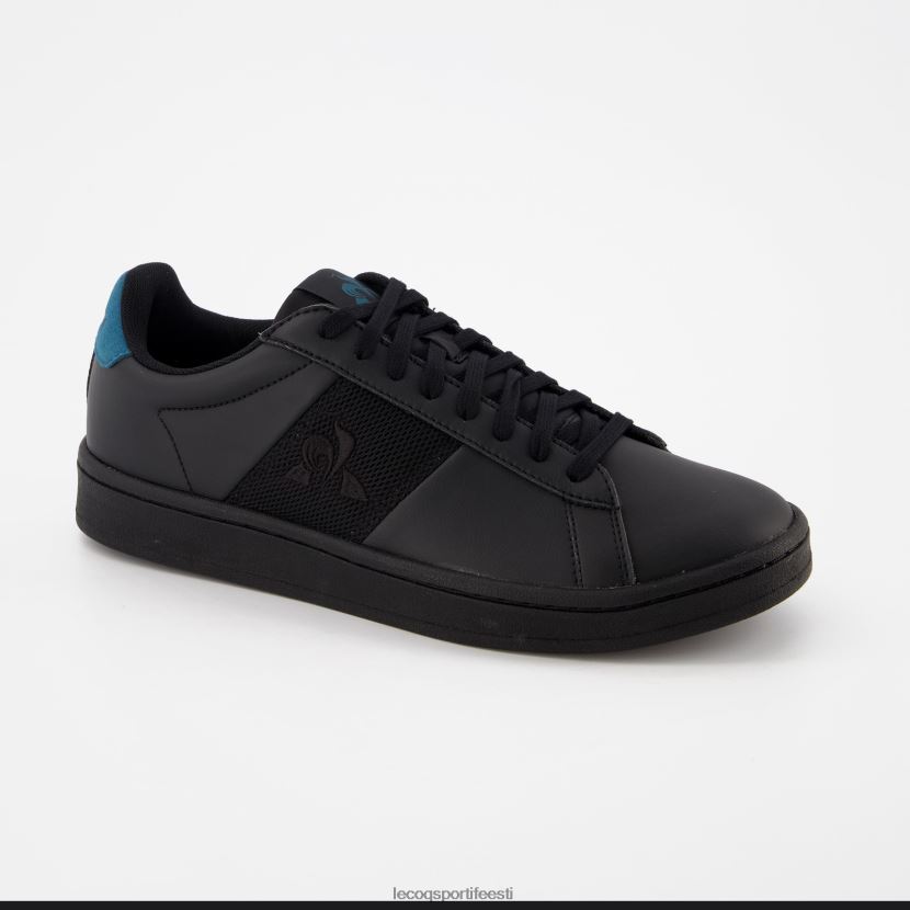 ee Le Coq Sportif kingad mehed kinga klassikaline pehme kolmevärviline tumemust must TT862D280