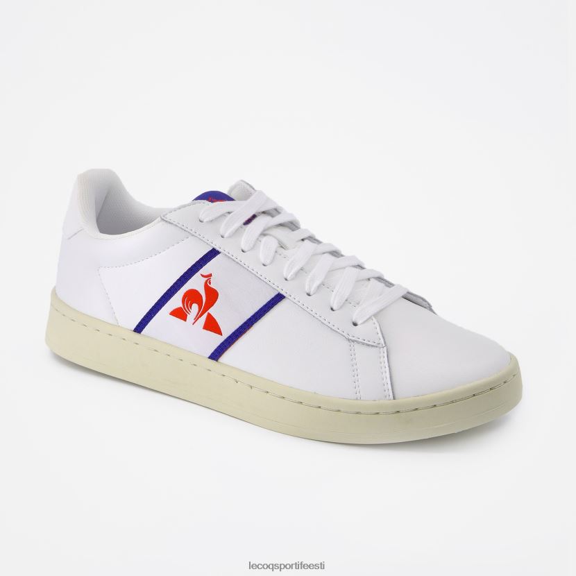ee Le Coq Sportif kingad mehed kinga klassikaline pehme kolmevärviline valge valge TT862D550