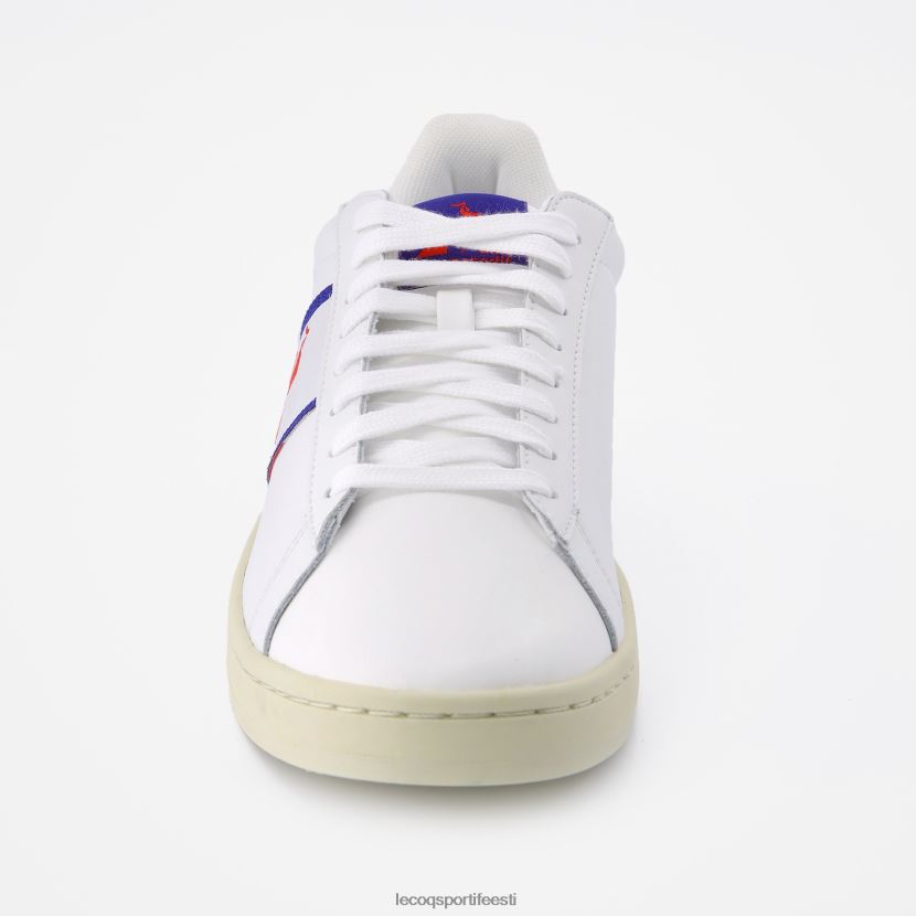 ee Le Coq Sportif kingad mehed kinga klassikaline pehme kolmevärviline valge valge TT862D550