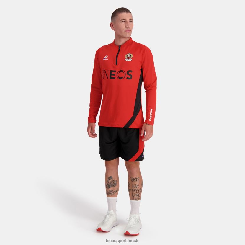 ee Le Coq Sportif Riietus mehed dressipluus punane punane TT862D16