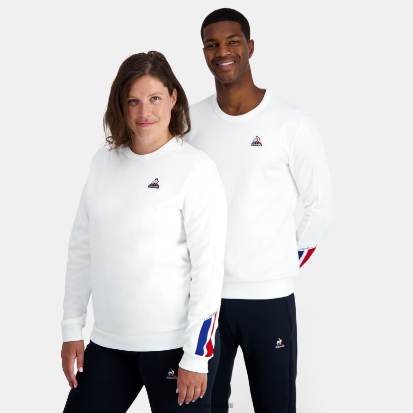 ee Le Coq Sportif Riietus mehed dressipluus valge valge TT862D1