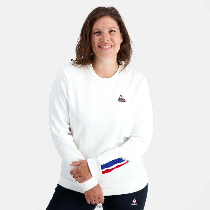 ee Le Coq Sportif Riietus mehed dressipluus valge valge TT862D1
