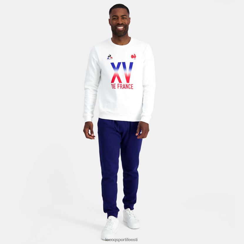ee Le Coq Sportif Riietus mehed dressipluus - xv de france valge valge TT862D26
