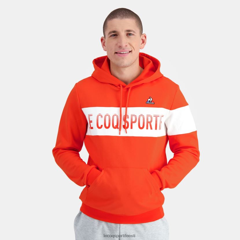 ee Le Coq Sportif Riietus mehed kapuutsiga dressipluus kirju mitmevärviline TT862D437