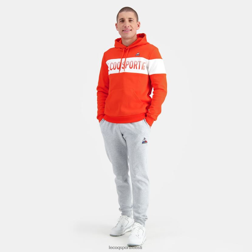 ee Le Coq Sportif Riietus mehed kapuutsiga dressipluus kirju mitmevärviline TT862D437