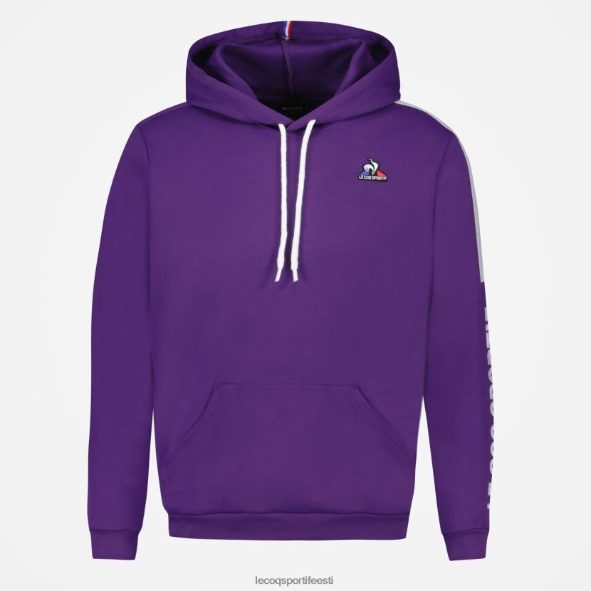 ee Le Coq Sportif Riietus mehed kapuutsiga dressipluus lilla lilla TT862D442