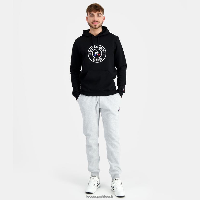 ee Le Coq Sportif Riietus mehed kapuutsiga dressipluus must must TT862D39