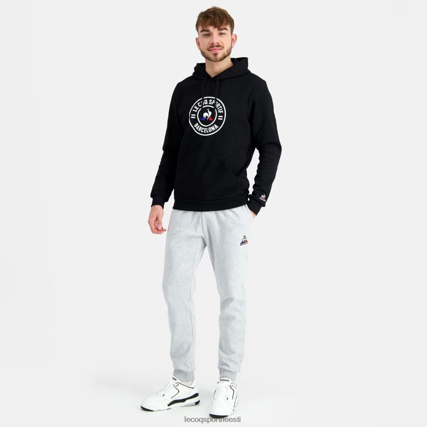 ee Le Coq Sportif Riietus mehed kapuutsiga dressipluus must must TT862D42