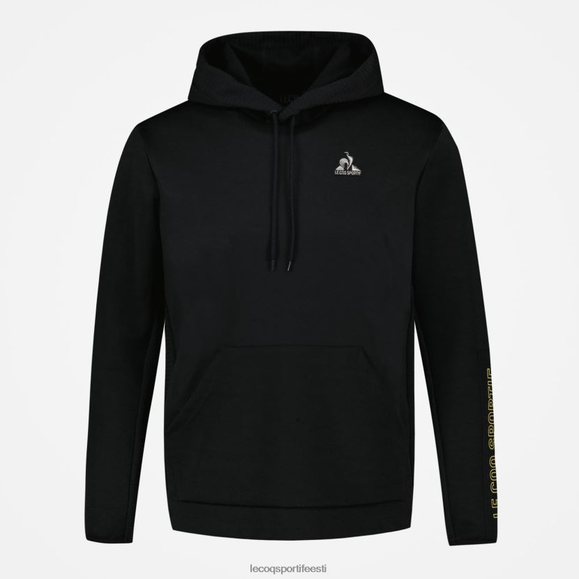 ee Le Coq Sportif Riietus mehed kapuutsiga dressipluus must must TT862D440