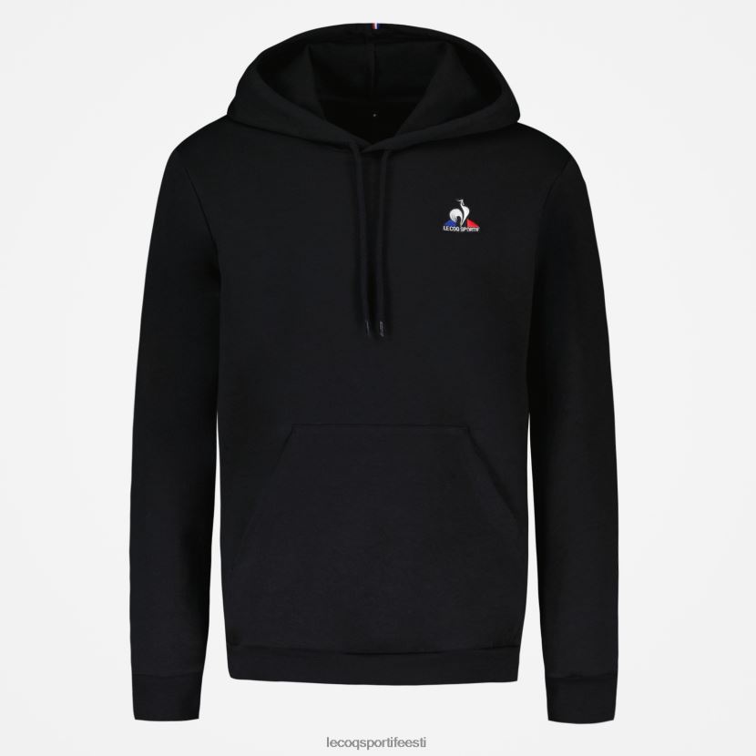 ee Le Coq Sportif Riietus mehed kapuutsiga dressipluus must must TT862D65