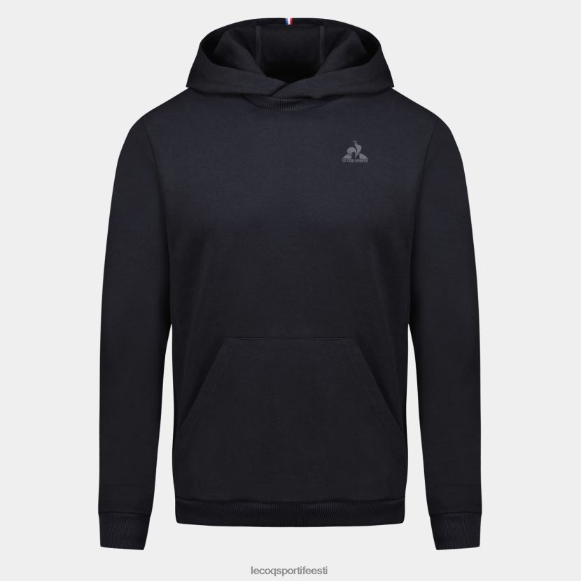 ee Le Coq Sportif Riietus mehed kapuutsiga dressipluus must must TT862D7