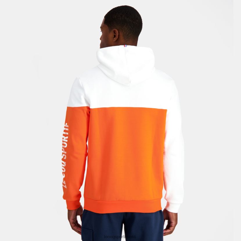 ee Le Coq Sportif Riietus mehed kapuutsiga dressipluus oranž oranž TT862D18