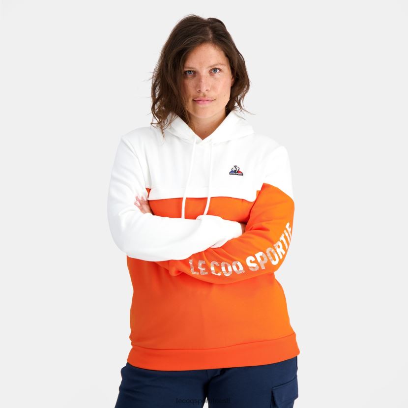 ee Le Coq Sportif Riietus mehed kapuutsiga dressipluus oranž oranž TT862D18