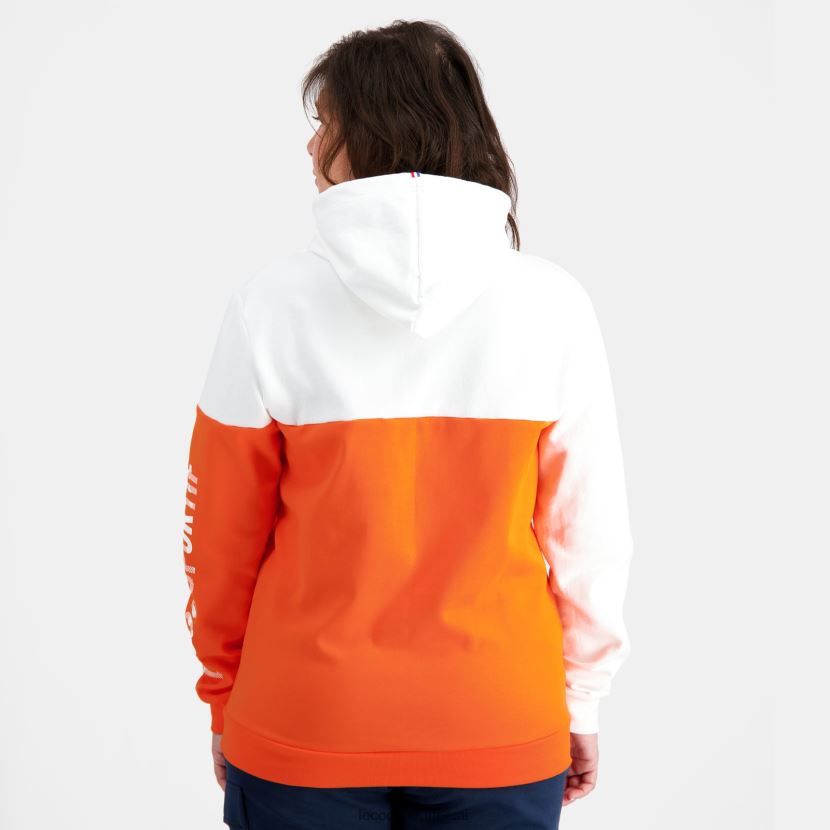 ee Le Coq Sportif Riietus mehed kapuutsiga dressipluus oranž oranž TT862D18