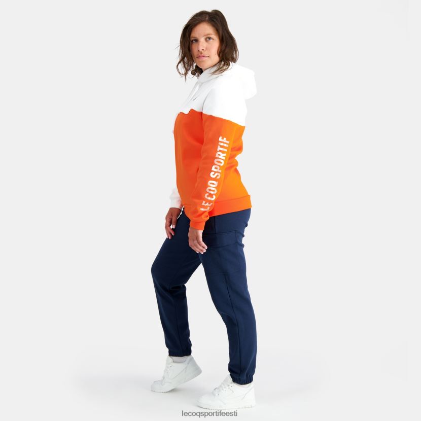 ee Le Coq Sportif Riietus mehed kapuutsiga dressipluus oranž oranž TT862D18