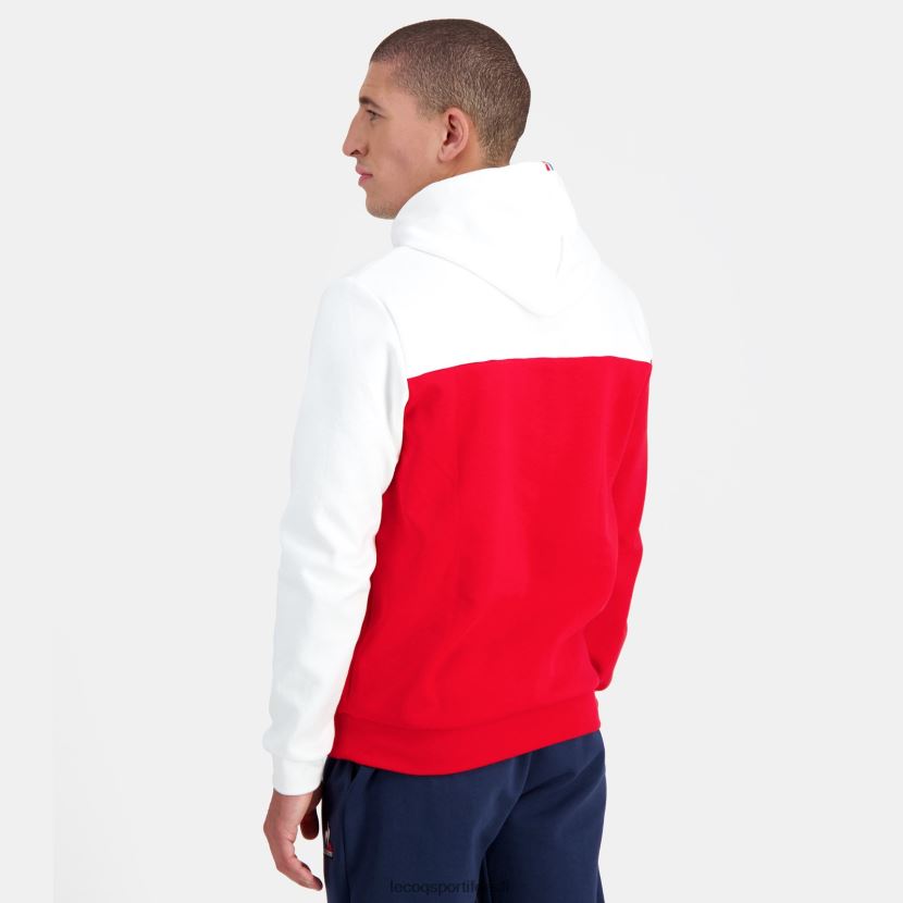 ee Le Coq Sportif Riietus mehed kapuutsiga dressipluus punane punane TT862D435