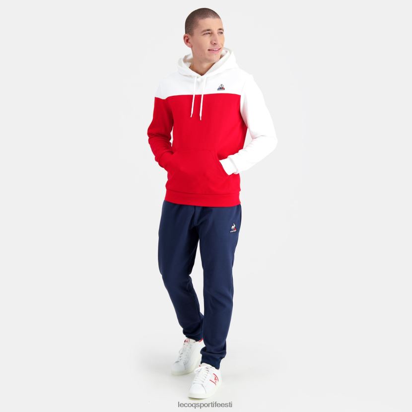 ee Le Coq Sportif Riietus mehed kapuutsiga dressipluus punane punane TT862D435