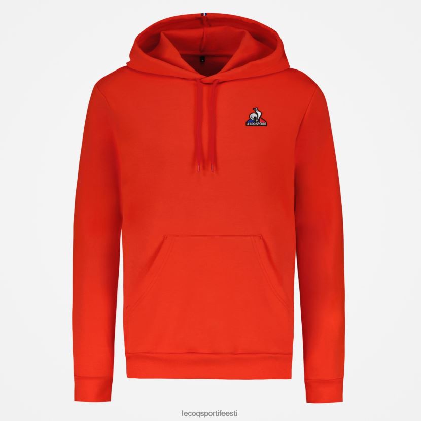 ee Le Coq Sportif Riietus mehed kapuutsiga dressipluus punane punane TT862D53