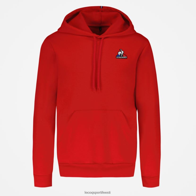 ee Le Coq Sportif Riietus mehed kapuutsiga dressipluus punane punane TT862D59