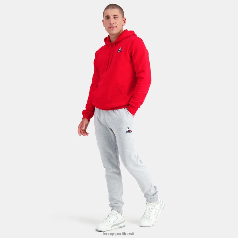 ee Le Coq Sportif Riietus mehed kapuutsiga dressipluus punane punane TT862D59