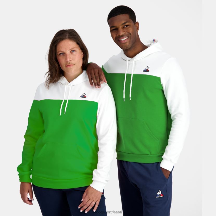 ee Le Coq Sportif Riietus mehed kapuutsiga dressipluus roheline roheline TT862D17