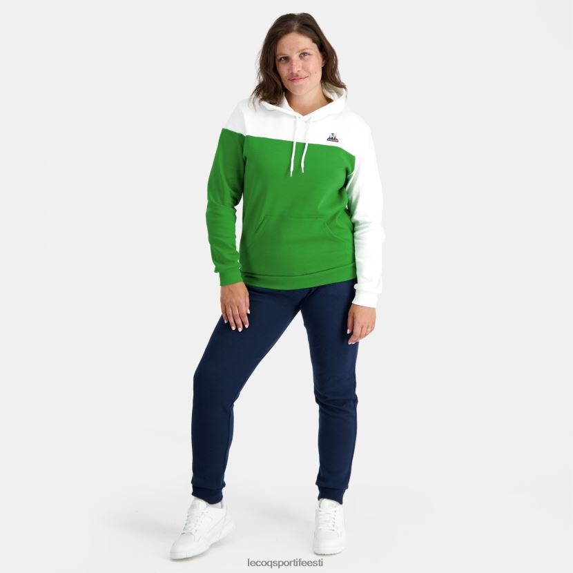 ee Le Coq Sportif Riietus mehed kapuutsiga dressipluus roheline roheline TT862D17