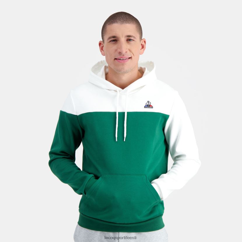 ee Le Coq Sportif Riietus mehed kapuutsiga dressipluus roheline roheline TT862D436