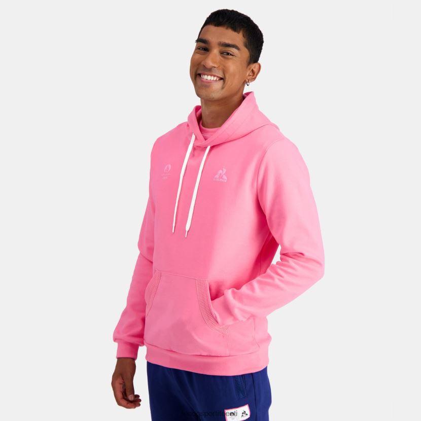 ee Le Coq Sportif Riietus mehed kapuutsiga dressipluus roosa roosa TT862D30