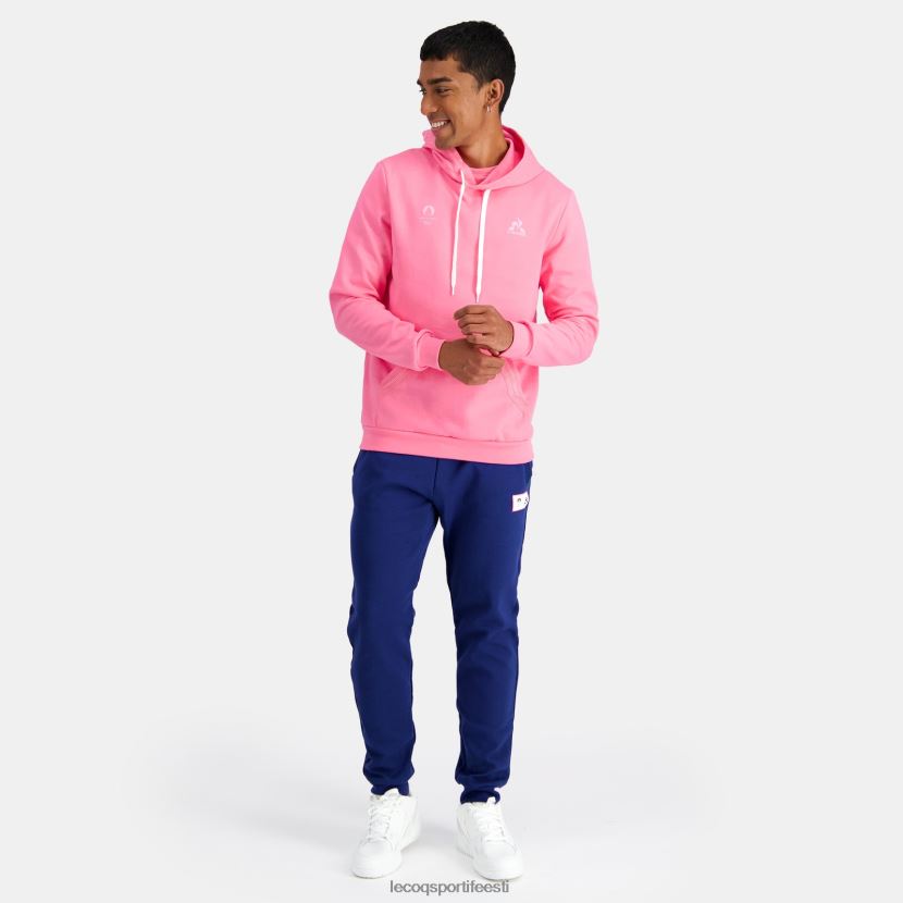 ee Le Coq Sportif Riietus mehed kapuutsiga dressipluus roosa roosa TT862D30