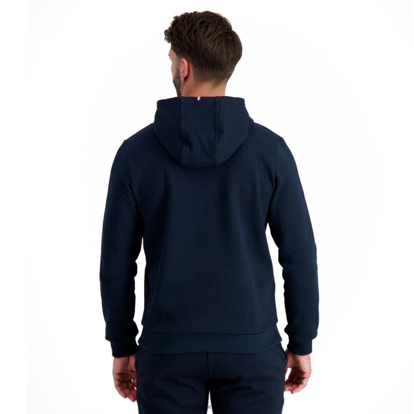ee Le Coq Sportif Riietus mehed kapuutsiga dressipluus sinine sinine TT862D11