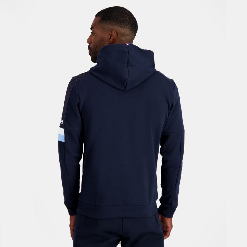ee Le Coq Sportif Riietus mehed kapuutsiga dressipluus sinine sinine TT862D29
