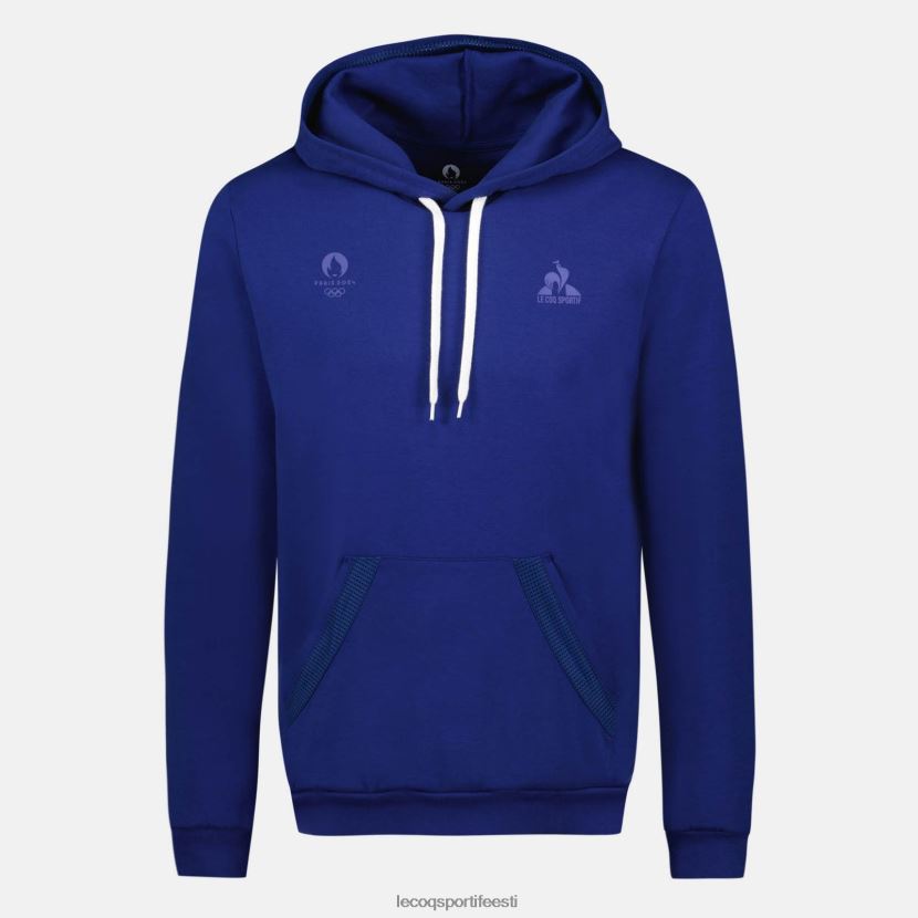 ee Le Coq Sportif Riietus mehed kapuutsiga dressipluus sinine sinine TT862D31