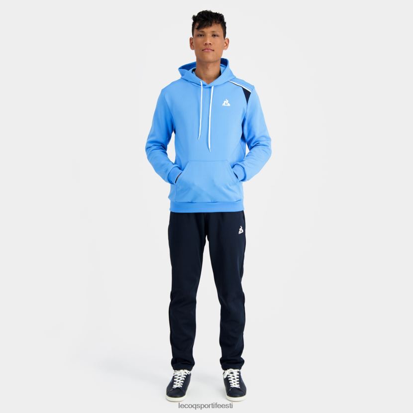 ee Le Coq Sportif Riietus mehed kapuutsiga dressipluus sinine sinine TT862D36