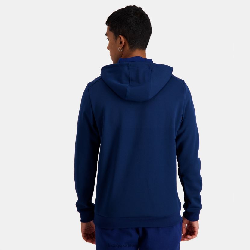 ee Le Coq Sportif Riietus mehed kapuutsiga dressipluus sinine sinine TT862D37