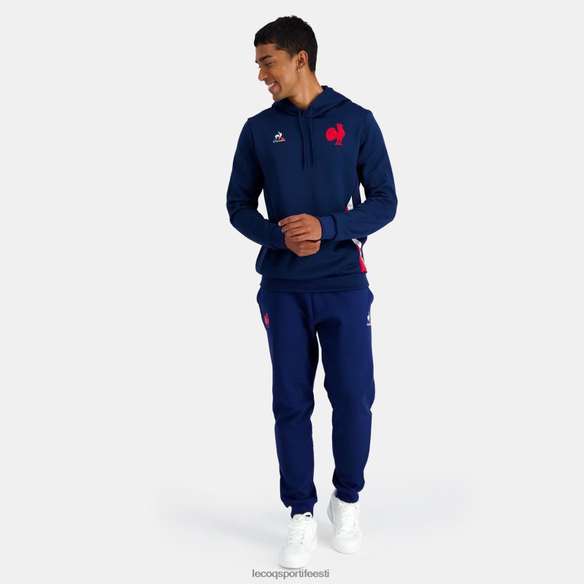 ee Le Coq Sportif Riietus mehed kapuutsiga dressipluus sinine sinine TT862D37