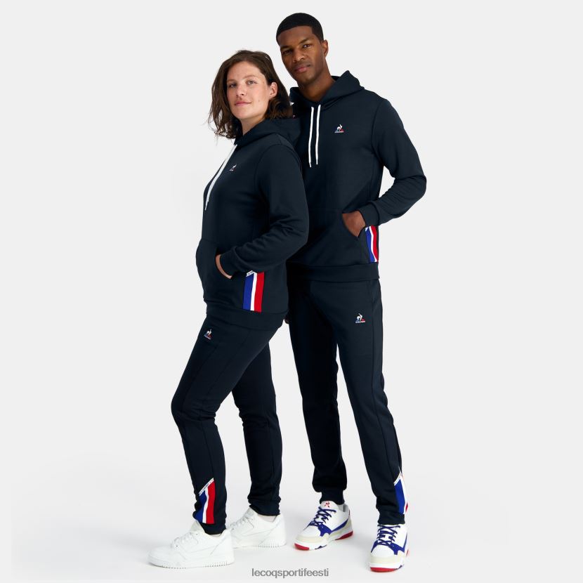 ee Le Coq Sportif Riietus mehed kapuutsiga dressipluus sinine sinine TT862D4