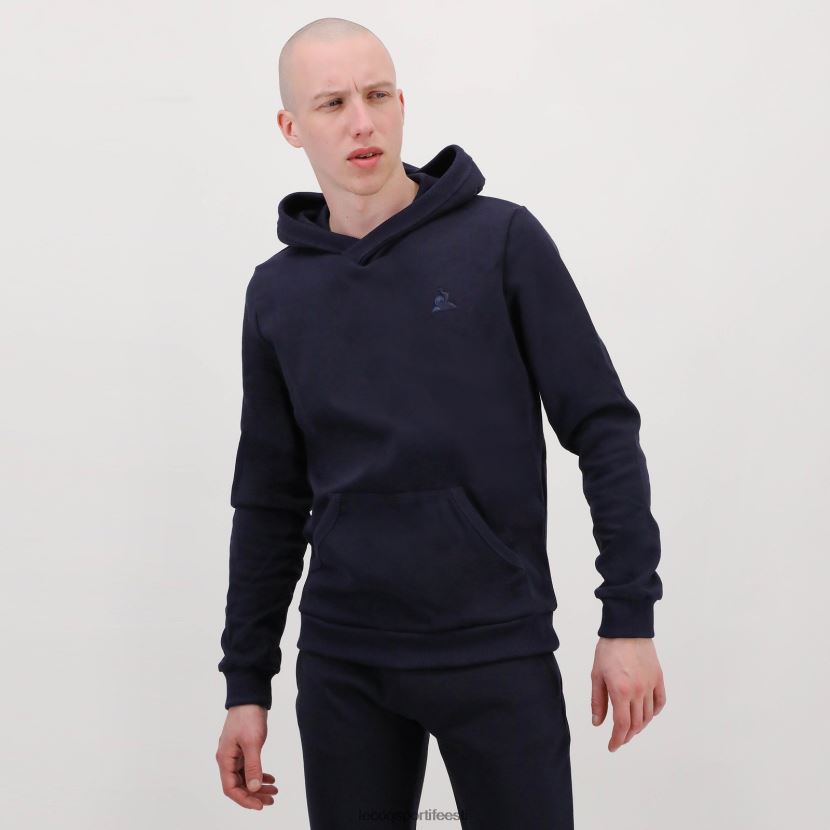 ee Le Coq Sportif Riietus mehed kapuutsiga dressipluus sinine sinine TT862D494