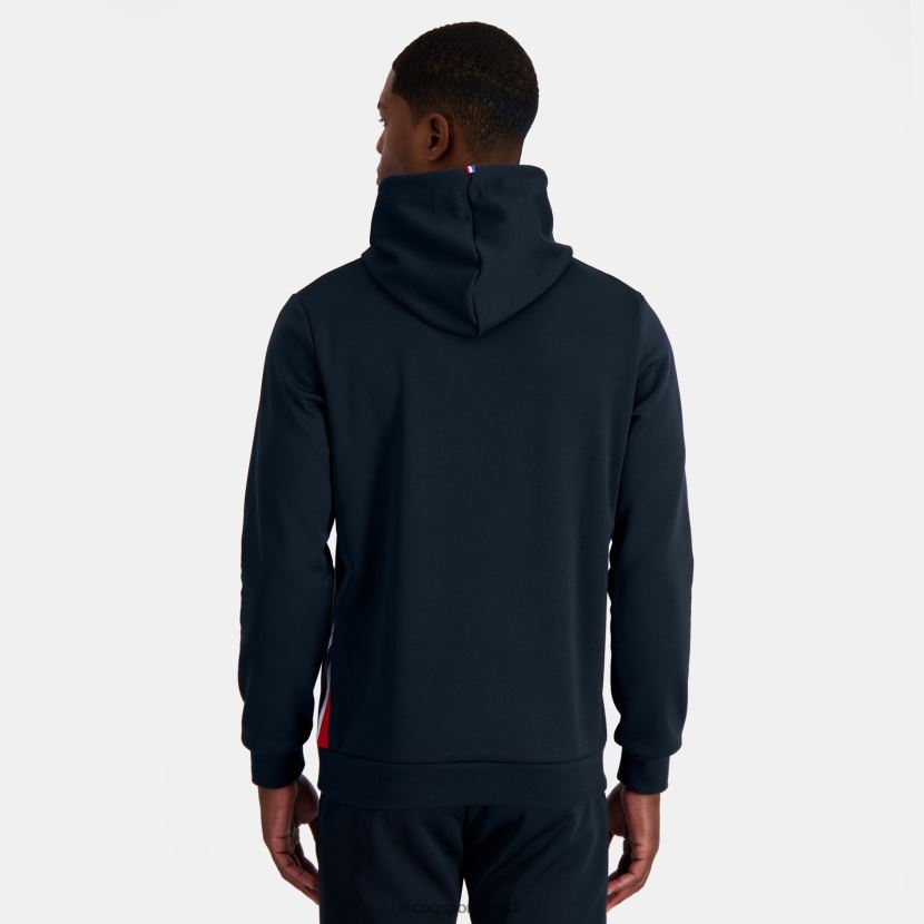 ee Le Coq Sportif Riietus mehed kapuutsiga dressipluus sinine sinine TT862D4