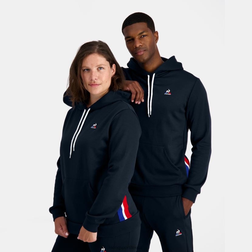 ee Le Coq Sportif Riietus mehed kapuutsiga dressipluus sinine sinine TT862D4
