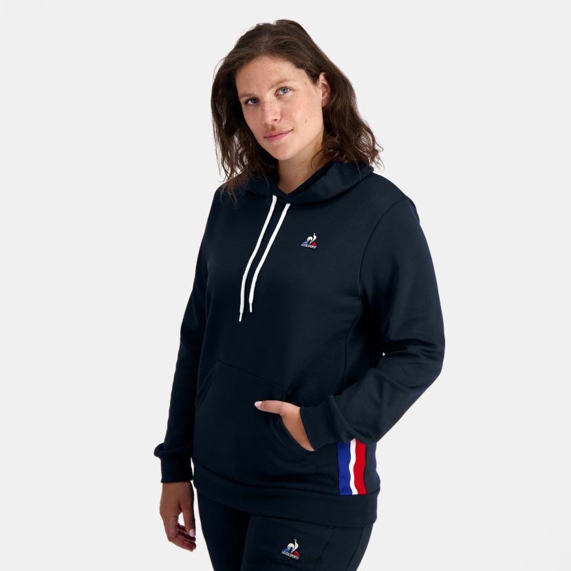 ee Le Coq Sportif Riietus mehed kapuutsiga dressipluus sinine sinine TT862D4