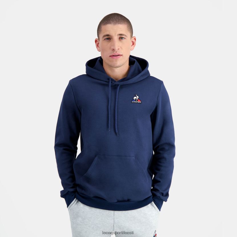 ee Le Coq Sportif Riietus mehed kapuutsiga dressipluus sinine sinine TT862D64