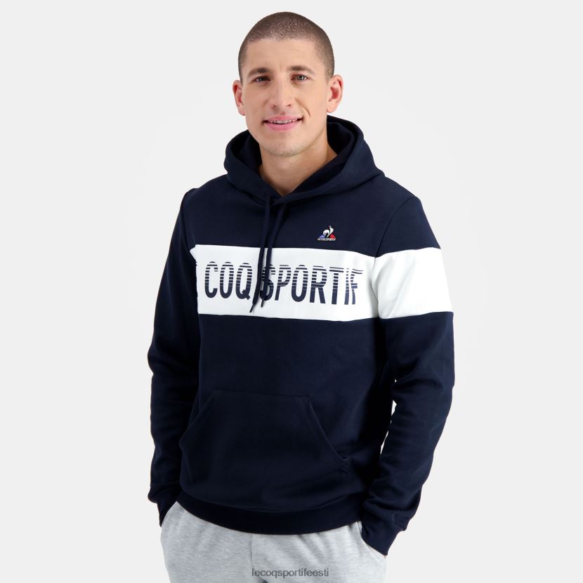 ee Le Coq Sportif Riietus mehed kapuutsiga dressipluus sinine sinine TT862D67