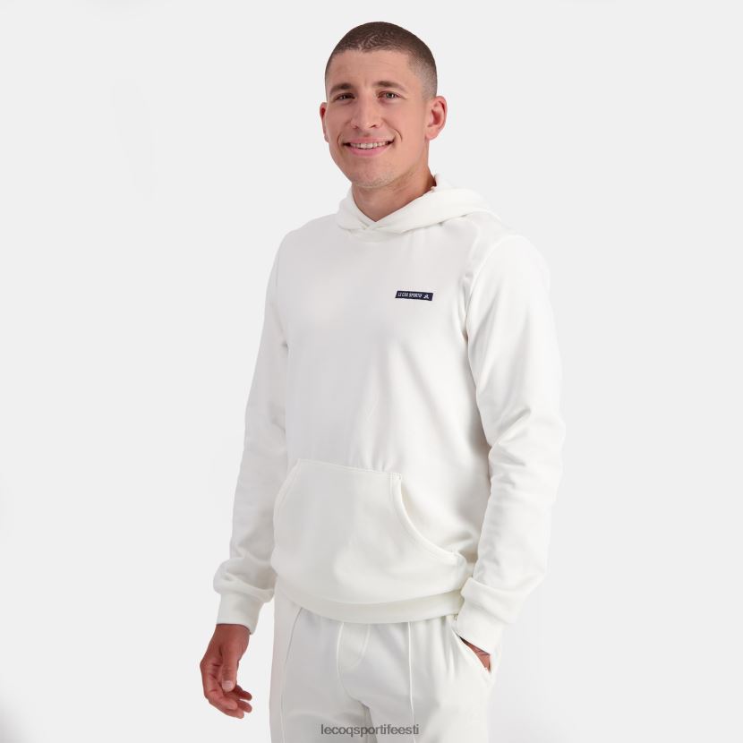 ee Le Coq Sportif Riietus mehed kapuutsiga dressipluus valge valge TT862D2
