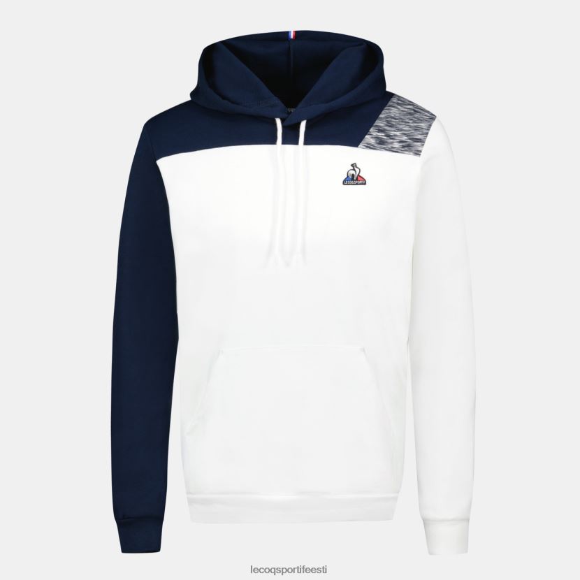ee Le Coq Sportif Riietus mehed kapuutsiga dressipluus valge valge TT862D20
