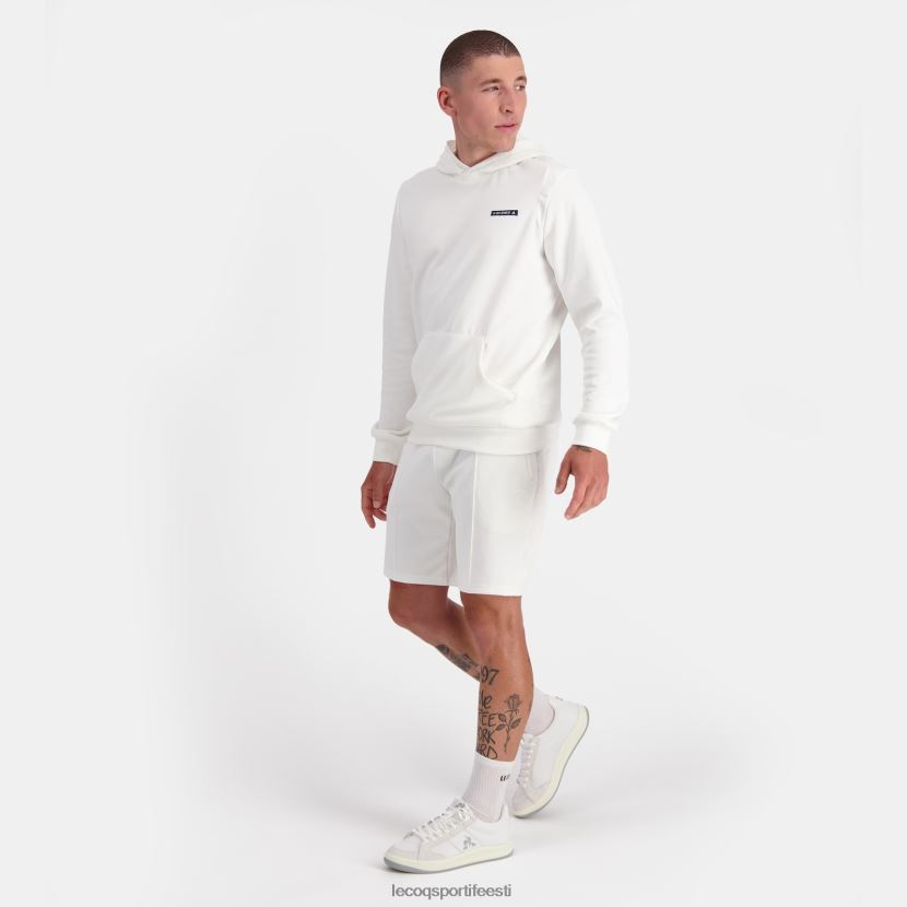 ee Le Coq Sportif Riietus mehed kapuutsiga dressipluus valge valge TT862D2