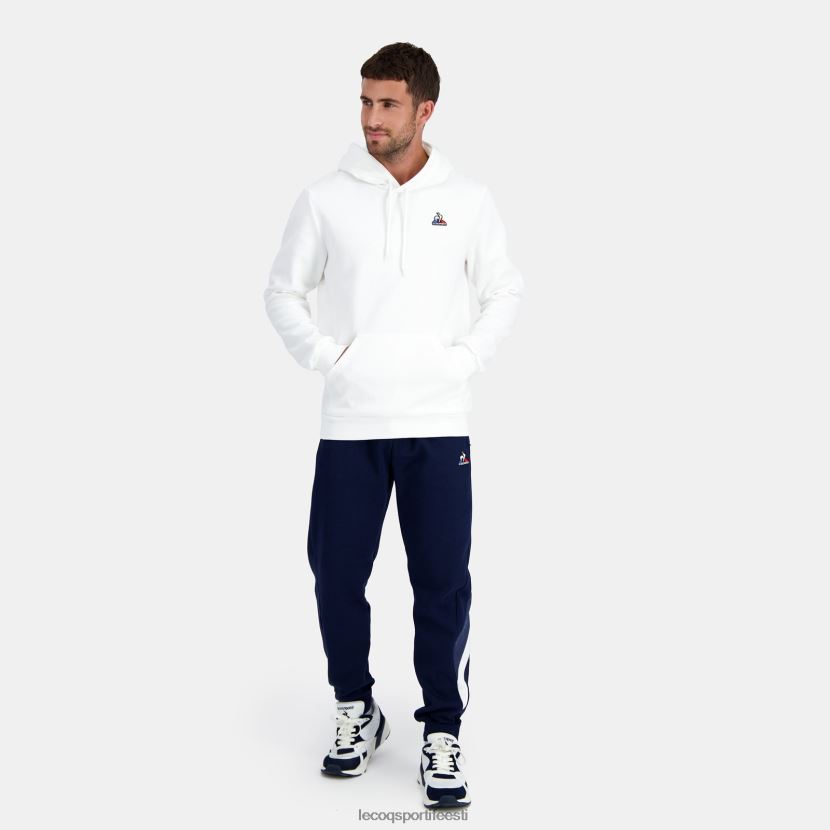 ee Le Coq Sportif Riietus mehed kapuutsiga dressipluus valge valge TT862D441