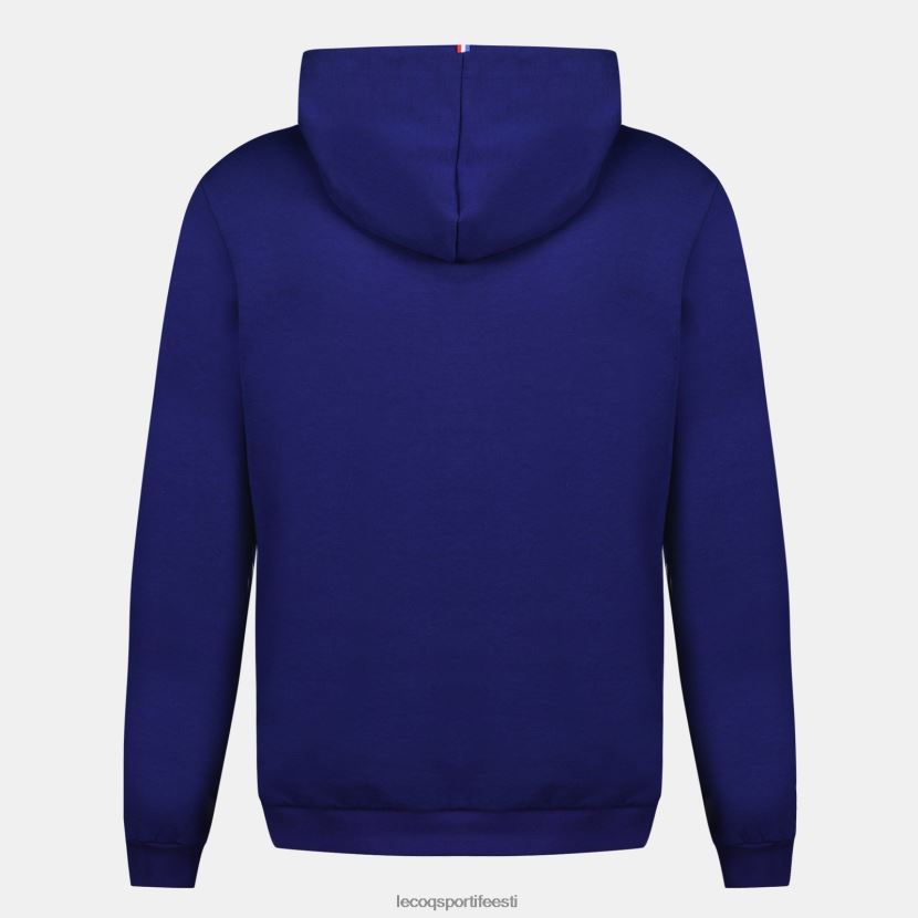 ee Le Coq Sportif Riietus mehed kapuutsiga tõmblukuga dressipluus - Prantsusmaa ragbi sinine sinine TT862D28