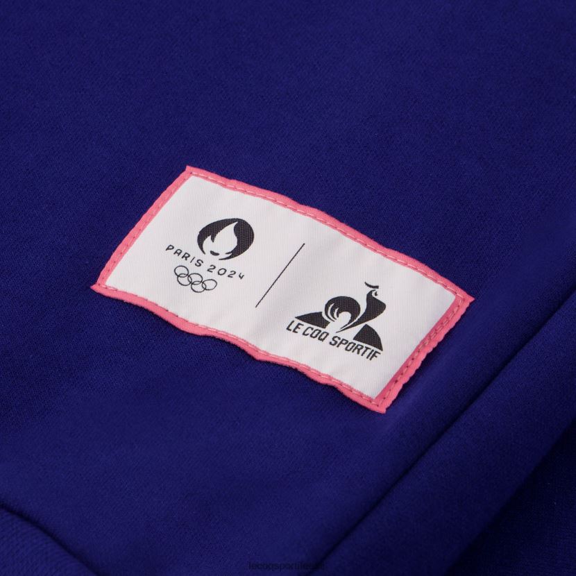 ee Le Coq Sportif Riietus mehed lukuga dressipluus sinine sinine TT862D32