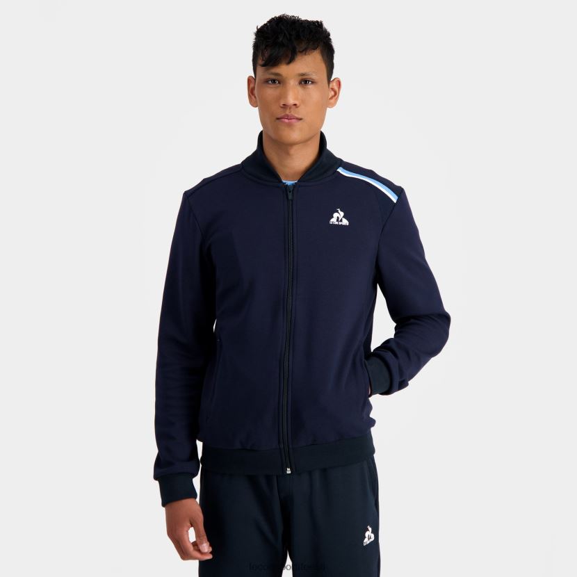 ee Le Coq Sportif Riietus mehed lukuga dressipluus sinine sinine TT862D34